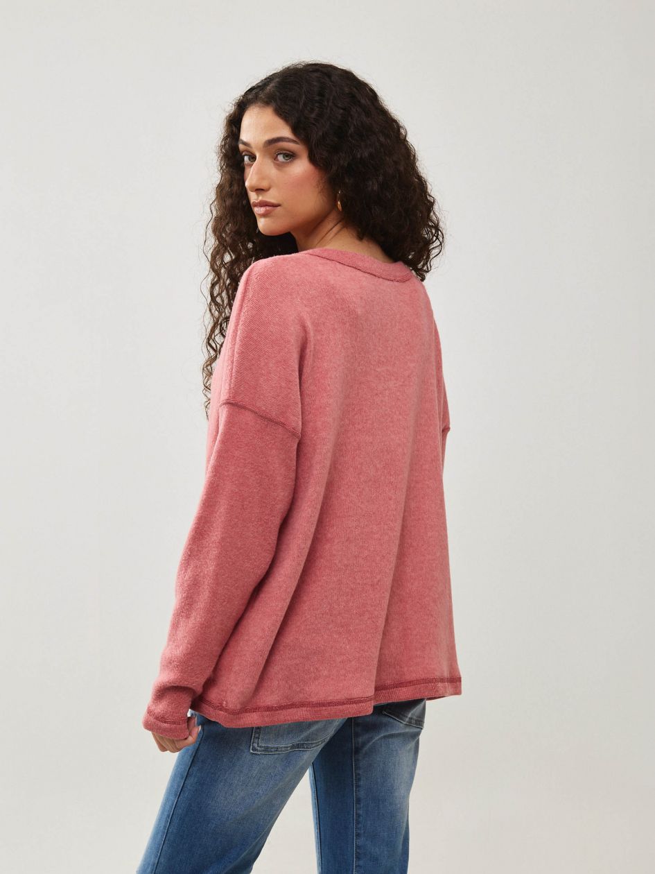 חולצה סריג מגורד